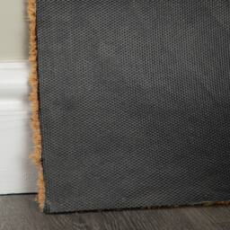 Samuel Alexander 60cm x 40cm Jingle All The Way Coir Doormat with PVC Backing in Brown - Size: 60 cm x 400 cm - thumbnail 8