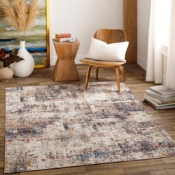 Livabliss Huntington Beach-Modern Cream Blue Red In- & Outdoor Rug - Size: 120 cm x 170 cm - thumbnail 8