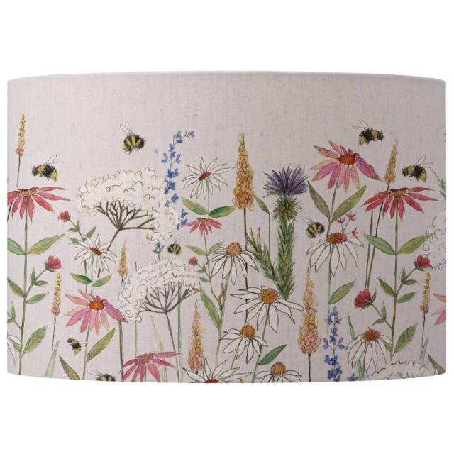 Voyage Maison Hermione Eva Floral Lampshade in Light Beige