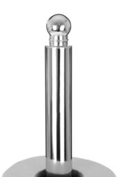 Orsina Toilet Paper Holder, Durably Constructed Bathroom Tissue Storage, Versatile Tall Toilet Tissue Roll Holder in Silver - thumbnail 6