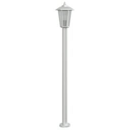 Berkfield Home Outdoor Floor Lamps 3pcs Silver 120 cm Stainless Steel - thumbnail 4