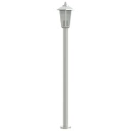 Berkfield Home Outdoor Floor Lamps 3pcs Silver 120 cm Stainless Steel - thumbnail 5