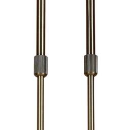 Netlighting Alaska Telescopic 4 Light L1 SGU10 Bar Antique Brass in Bronze - thumbnail 3