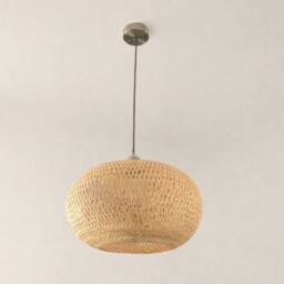 CGC Lighting Arden Bamboo Easy Fit Hand Made Lampshade in Beige