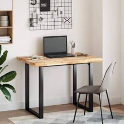 Berkfield Home Table Top Rectangular 120x70x4 cm Solid Wood Acacia in Brown - Size: 120 x 70 x 4 cm - thumbnail 3