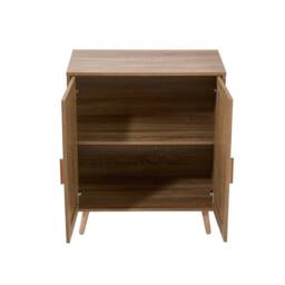 FORGEVIO Sideboard Storage Cabinet Hallway Kitchen Side Unit Cupboard in Brown - thumbnail 4