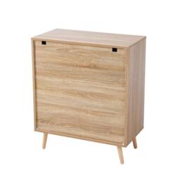 FORGEVIO Sideboard Storage Cabinet Hallway Kitchen Side Unit Cupboard in Brown - thumbnail 5