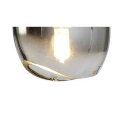 Netlighting Lens Ceiling Pendant 14cm Round 1 x G9 (Max 8W) Chrome Glass in Grey - thumbnail 5