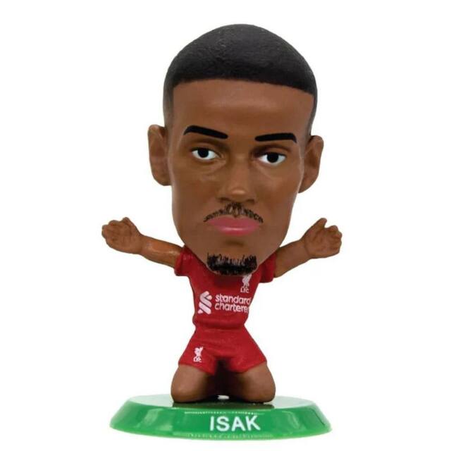 Liverpool FC Alexander Isak SoccerStarz Football Figurine in Red - image 1