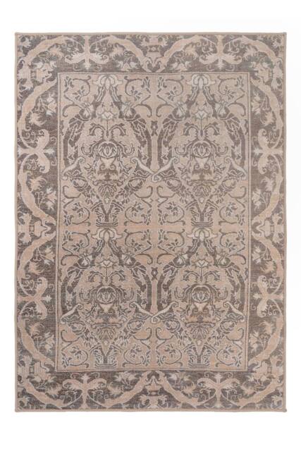 Kukoon Machine Washable Natural Jute Blend Distressed Beige Area Rug in Taupe - Size: 80 cm x 150 cm - image 1