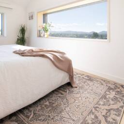 Kukoon Machine Washable Natural Jute Blend Distressed Beige Area Rug in Taupe - Size: 80 cm x 150 cm - thumbnail 5