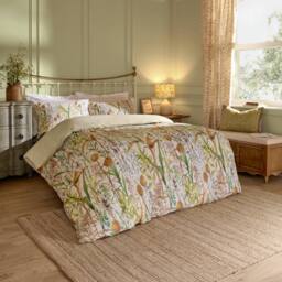 Voyage Maison Lydiard 100% Cotton Reversible Duvet Cover Set - Size: Double - thumbnail 5