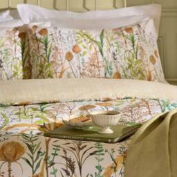 Voyage Maison Lydiard 100% Cotton Reversible Duvet Cover Set - Size: Double - thumbnail 2
