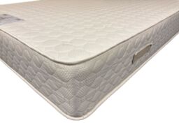 Knight Sleep Orthopaedic Foam Mattress - 25cm Depth, Firm Support in White - Size: Double - thumbnail 2