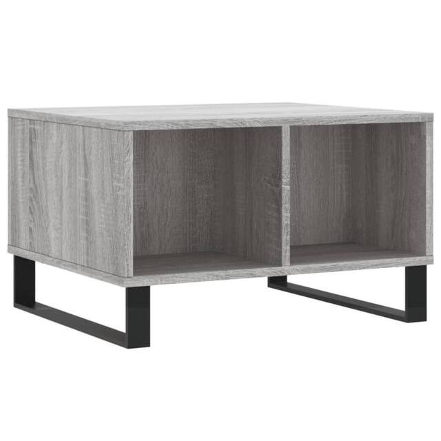 Berkfield Home Coffee Table Grey Sonoma 60x50x36.5 cm Engineered Wood - image 1