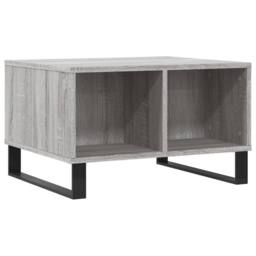 Berkfield Home Coffee Table Grey Sonoma 60x50x36.5 cm Engineered Wood - thumbnail 6