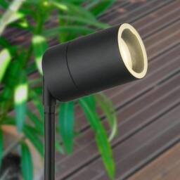 EONLION 2 Black Outdoor Lights IP44 Adjustable Garden GU10 Lights - thumbnail 3