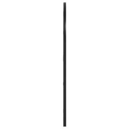 Berkfield Home Wall Mirror Black 60x70 cm Arch Iron - thumbnail 4
