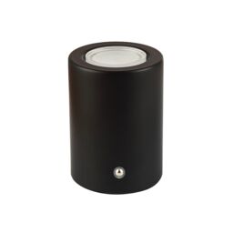 Happy Homewares Modern Rechargeable Can-Style Table Lamp in Matte Black with Touch Dimmer Button - thumbnail 3