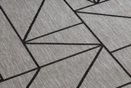 RugsX Floorlux Rug in Grey - Size: 80 cm x 150 cm - thumbnail 5