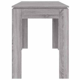 Berkfield Home Elegant Dining Table Grey Sonoma 120x60x76 cm Engineered Wood - Size: 120 x 60 x 76 cm - thumbnail 5