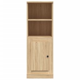 Berkfield Home Highboard Sonoma Oak 36x35.5x103.5 cm Engineered Wood in Brown - thumbnail 6
