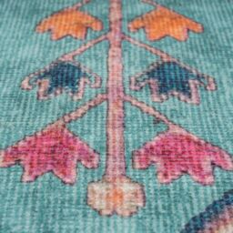 Kukoon 80x150cm Pink Washable Indoor Doormat Front Door Entrance Rug - Size: 80 cm x 150 cm - thumbnail 5