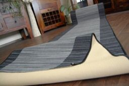 RugsX Anti-Slip Streifen Runner in Metallics - Size: 100 cm x 250 cm - thumbnail 5