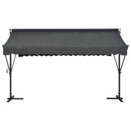 Berkfield Home Free Standing Awning 400x300 cm Anthracite in Black - thumbnail 3