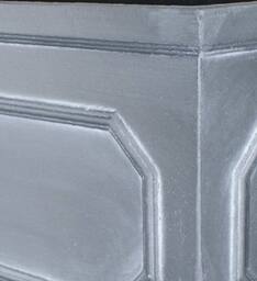 Primrose L71cm Kensington Lead Effect Framed Trough Planter in Grey - thumbnail 2