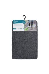 JVL Tanami Machine Washable Barrier Doormat 50x75cm Charcoal - Size: 50 cm x 75 cm - thumbnail 6