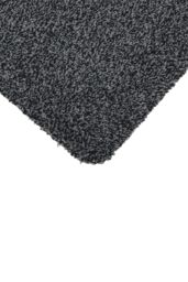 JVL Tanami Machine Washable Barrier Doormat 50x75cm Charcoal - Size: 50 cm x 75 cm - thumbnail 4