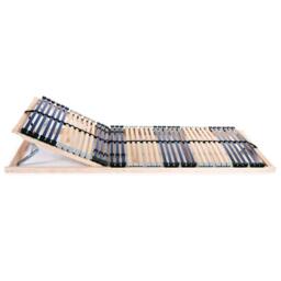 Berkfield Home Slatted Bed Base with 42 Slats 7 Zones 80x200 cm - thumbnail 1