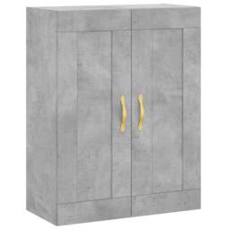 Berkfield Home Highboard Concrete Grey 69.5x34x180 cm Engineered Wood - thumbnail 5