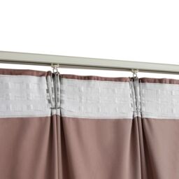 Berkfield Home Blackout Curtains 2pcs with Hooks Velvet Antique Pink 140x245cm - Size: 140x245 cm - thumbnail 4