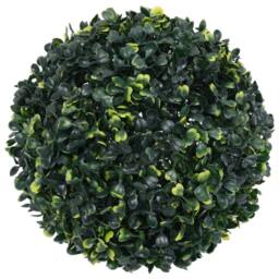 Berkfield Home Lush Artificial Boxwood Balls 2 pcs 45 cm in Green - thumbnail 3