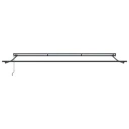 Berkfield Home Retractable Awning Manual Orange & White 500x300 cm - thumbnail 7