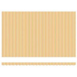 Berkfield Home Retractable Awning Manual Orange & White 500x300 cm - thumbnail 6