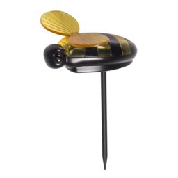 mysmartbuy Set of 6 Solar Powered Bee Outdoor Garden Stake Lights in Yellow - thumbnail 2