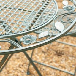Ascalon Design Ltd Bistro Set - 3pc - L60 x W60 x H73 cm - Vintage Green - thumbnail 3