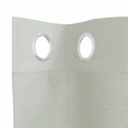 Berkfield Home Voile Curtains with Grommets 2 pcs Light Grey 140x300 cm - thumbnail 5