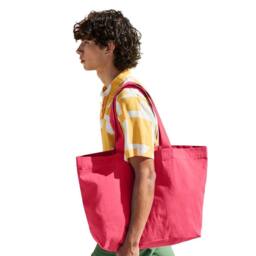 Westford Mill EarthAware Twill Shopper in Pink - thumbnail 2