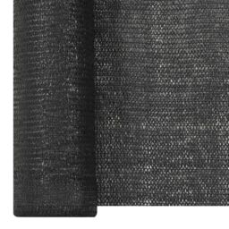 Berkfield Home Privacy Net Black 1.5x10 m HDPE 195 g/m ² - thumbnail 3