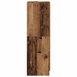 Berkfield Home Kitchen Cabinet Old Wood 38x41.5x131.5 cm Engineered Wood in Brown - thumbnail 6