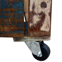 Berkfield Home Coffee Table Solid Reclaimed Wood 70x70x35 cm - Size: 70 x 70 x 35 cm - thumbnail 8
