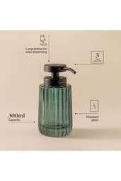 Cosmic Soap dispenser, 300ml, Resistant Glass, Ambar, LIDO Collection in Rose - thumbnail 3