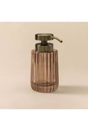 Cosmic Soap dispenser, 300ml, Resistant Glass, Ambar, LIDO Collection in Rose - thumbnail 2