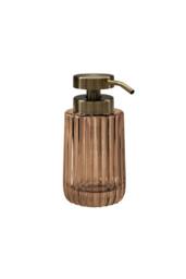 Cosmic Soap dispenser, 300ml, Resistant Glass, Ambar, LIDO Collection in Rose