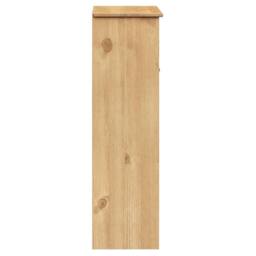 Berkfield Home Beautiful Dresser Top VIGO 78x30x100 cm Solid Wood Pine in Brown - Size: 78 x 30 x 100 cm - thumbnail 6