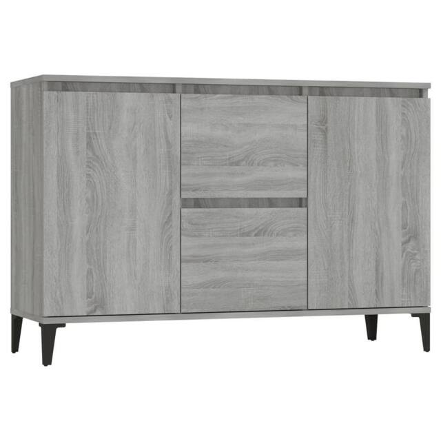 Berkfield Home Sideboard Grey Sonoma 104x35x70 cm Engineered Wood - Size: 104 x 35 x 70 cm - image 1